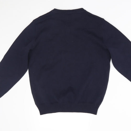 George Boys Blue   Pullover Jumper Size 7-8 Years