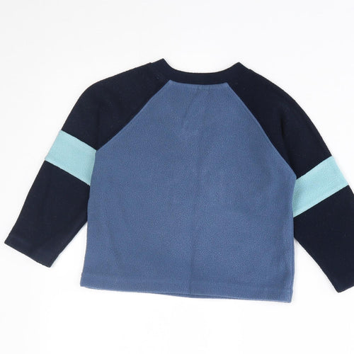morris mouse Baby Blue   Pullover Jumper Size 12-18 Months