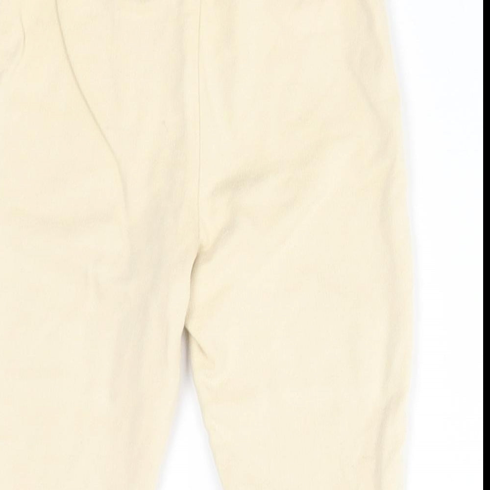 George Baby Beige   Jogger Trousers Size 3-6 Months