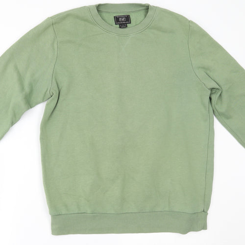 F&F Mens Green   Pullover Jumper Size M