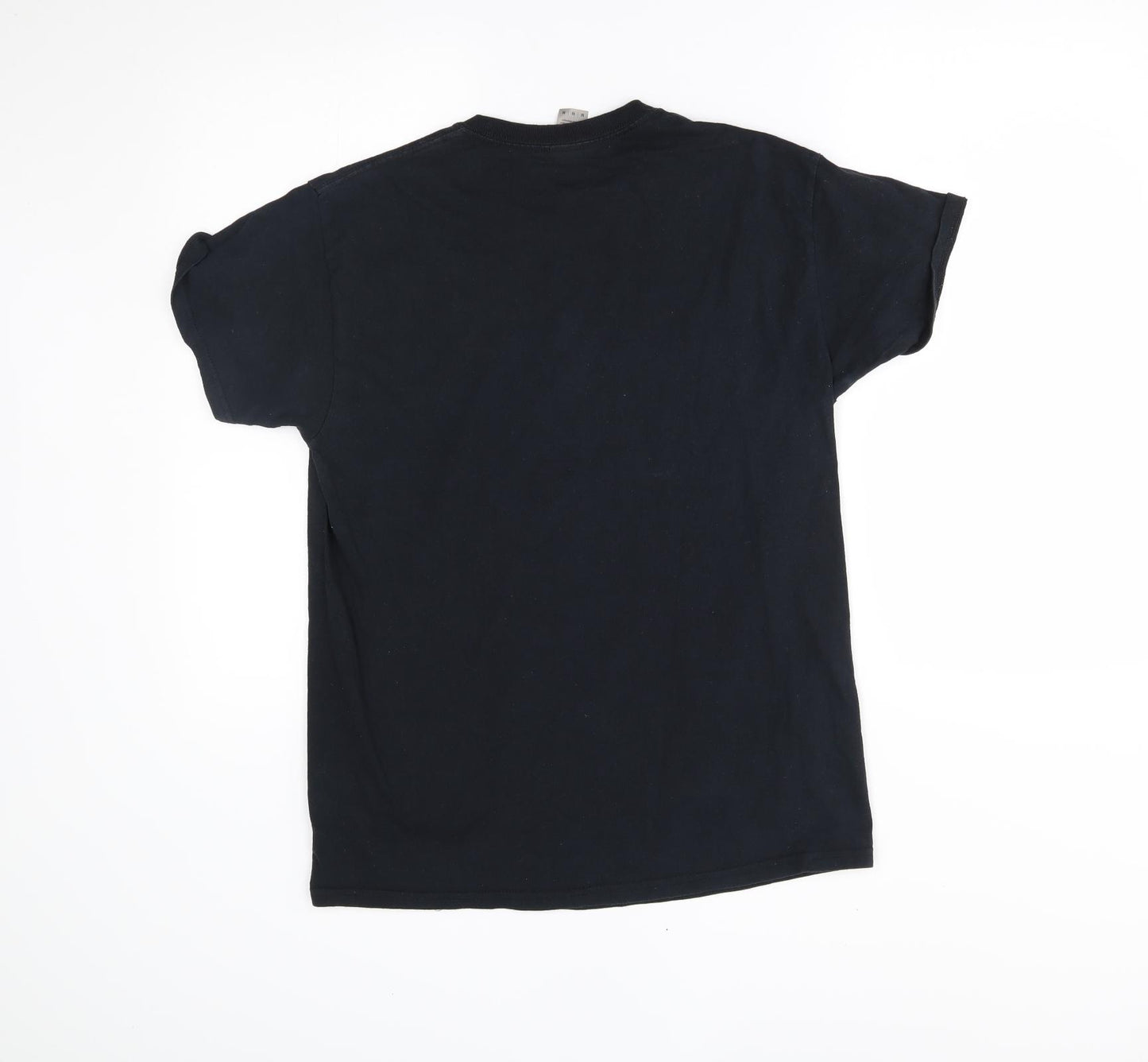 Gildan Mens Black    T-Shirt Size M  - tea shirt
