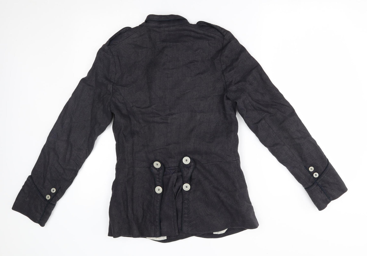 Toast Womens Grey   Overcoat Coat Size 10