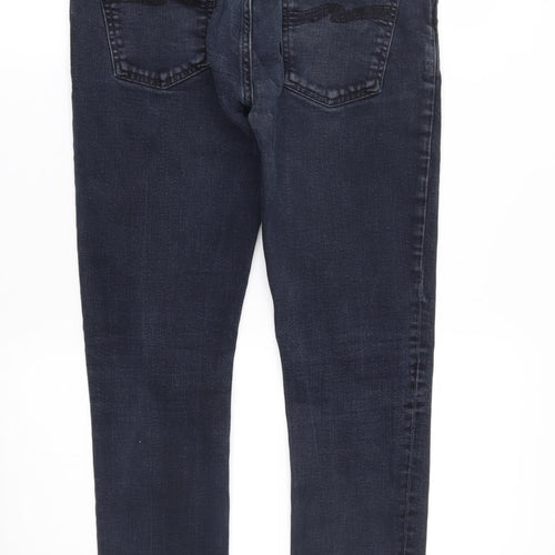 nudie jeans Mens Blue   Straight Jeans Size 32 L32 in