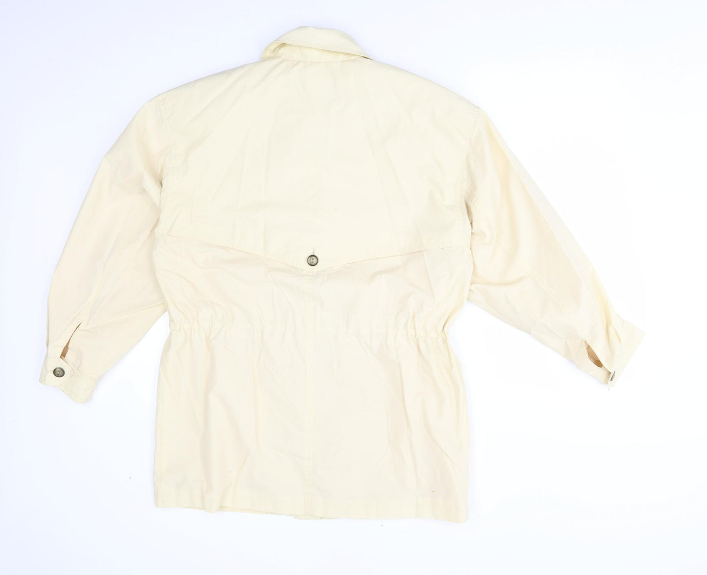 Four Seasons Womens Yellow   Overcoat Coat Size M