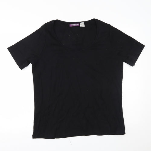 La Redoute Womens Black   Basic T-Shirt Size 16