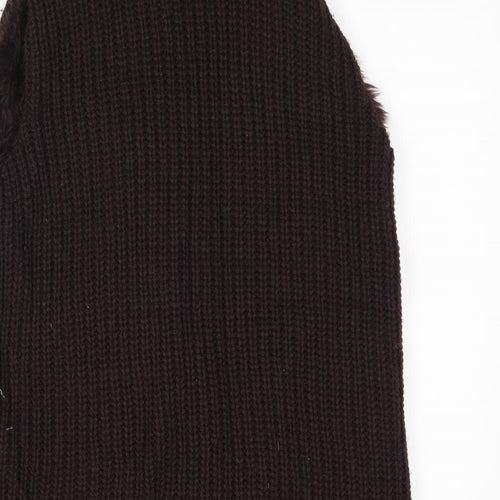 sisters Womens Brown   Gilet Coat Size M