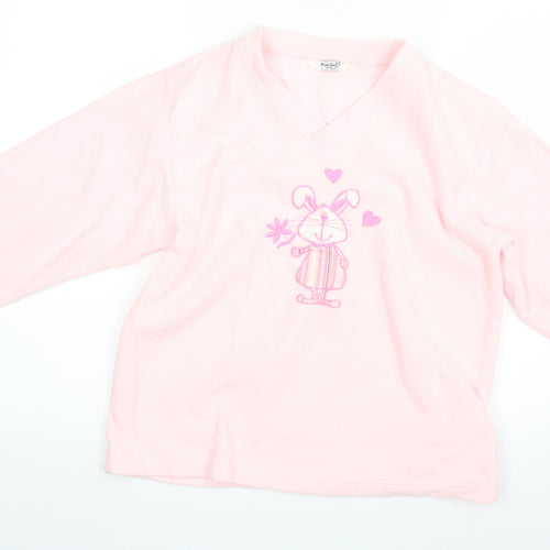 marlon Womens Pink   Pullover Jumper Size 14