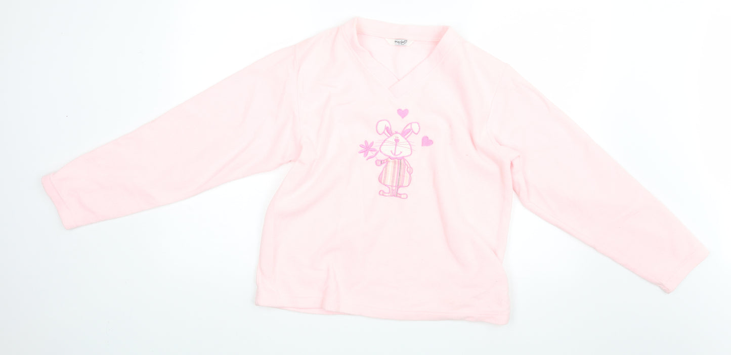 marlon Womens Pink   Pullover Jumper Size 14