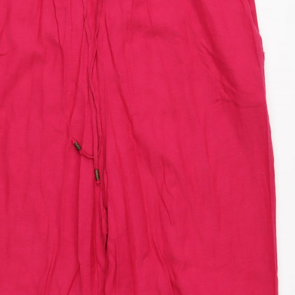 Marisota Womens Pink   Trousers  Size 24 L27 in
