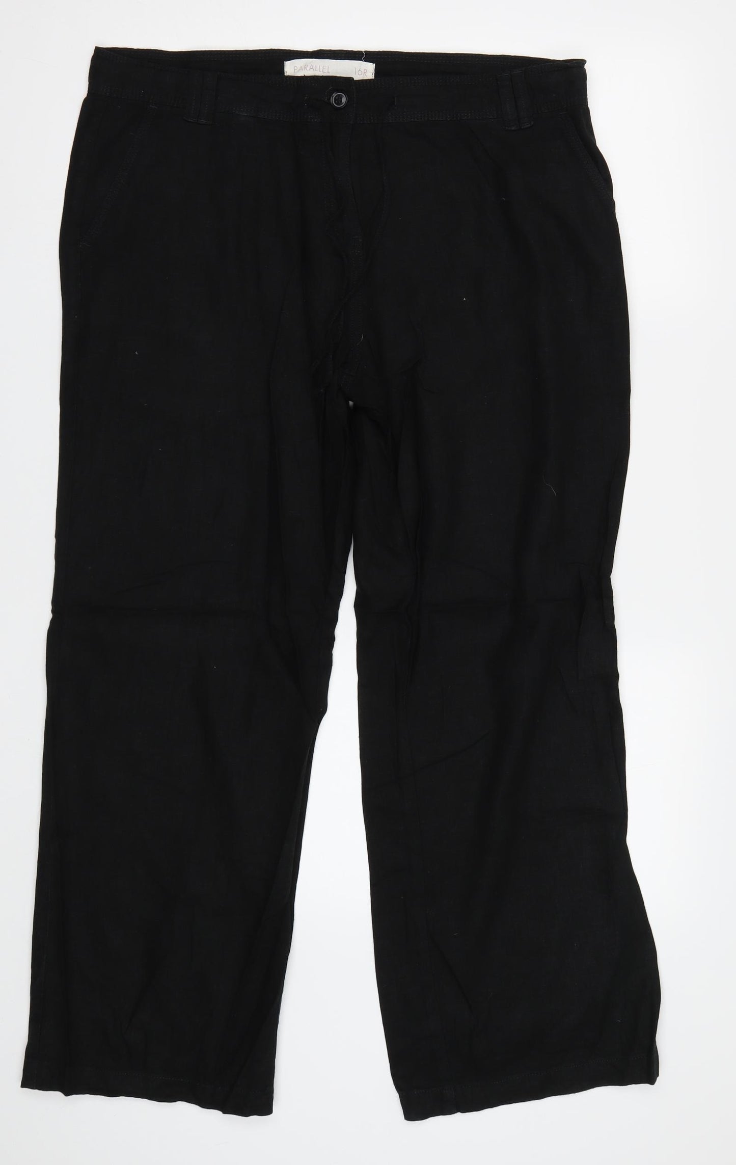 NEXT Womens Black   Trousers  Size 16 L29 in