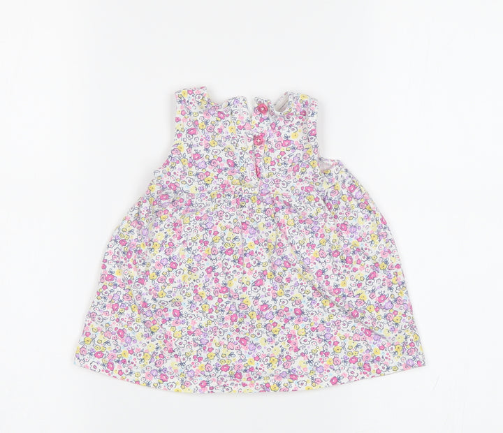TU Baby Multicoloured Floral  A-Line  Size 6-9 Months
