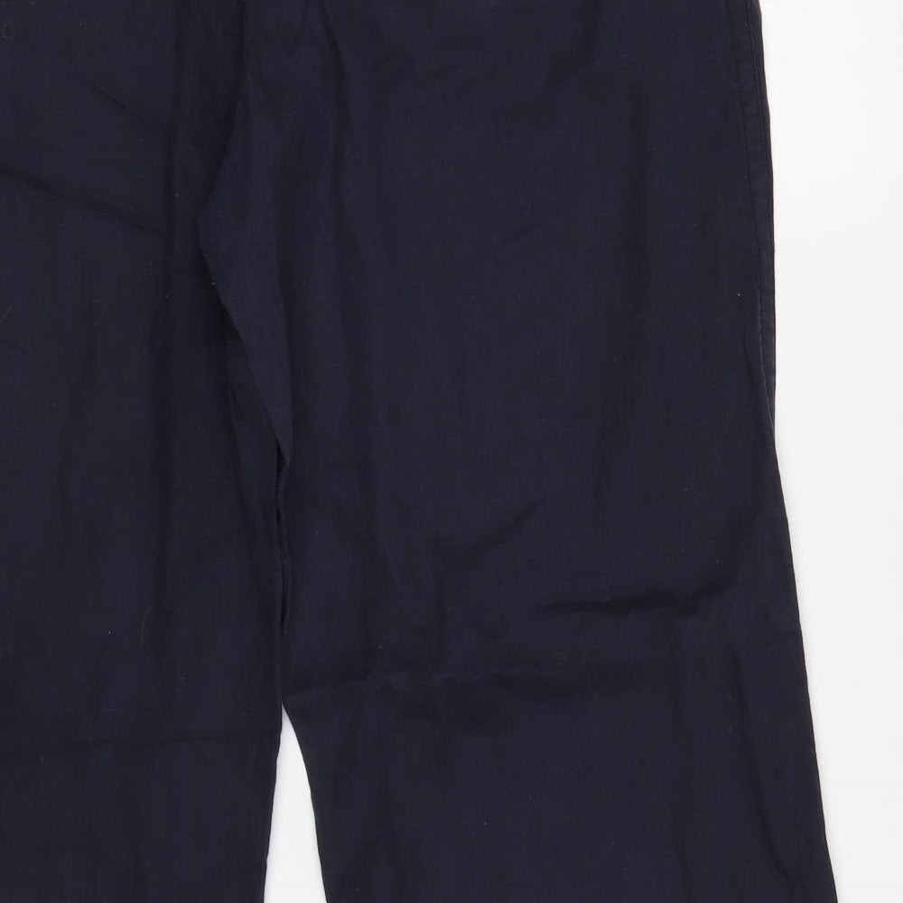 New Look Womens Blue   Trousers  Size 16 L28 in