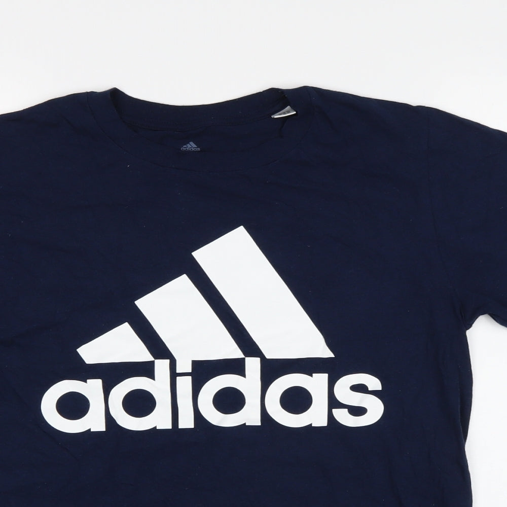 adidas Mens Blue    T-Shirt Size S
