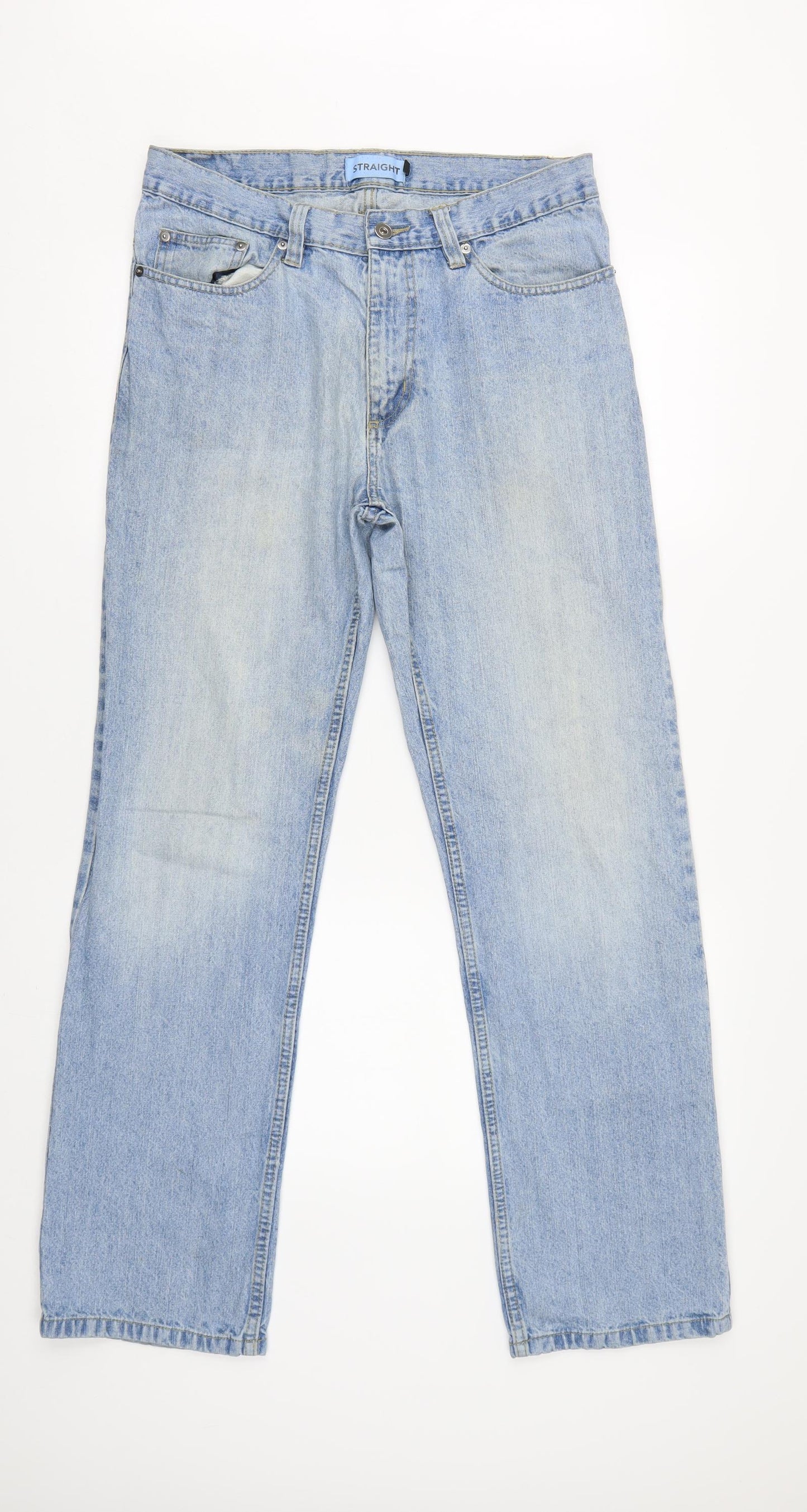 George Mens Blue   Straight Jeans Size 32 L31 in