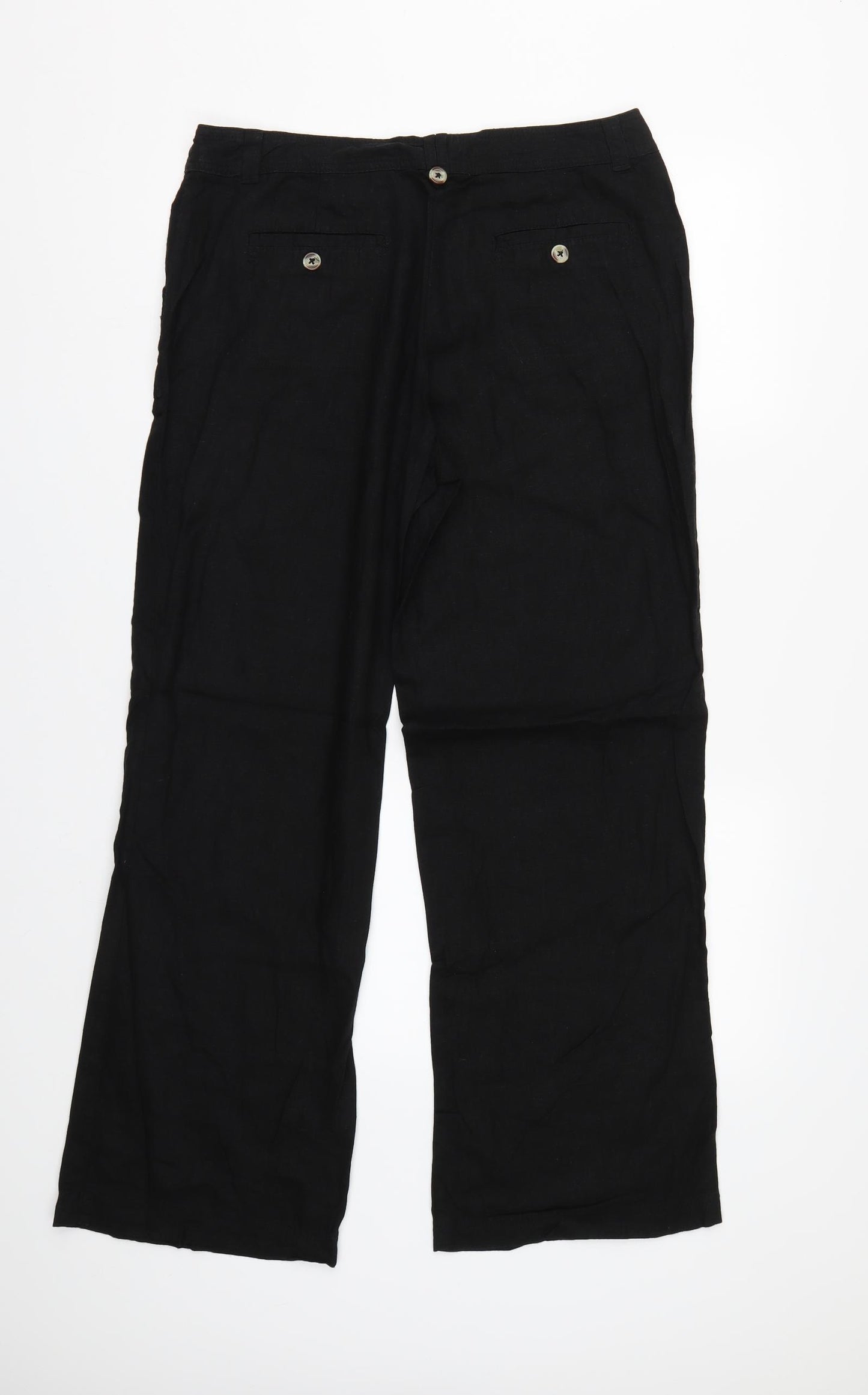 Debenhams Womens Black   Trousers  Size 14 L30 in