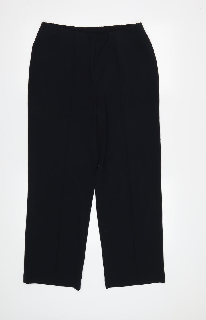 Isle Womens Blue   Trousers  Size 12 L29 in