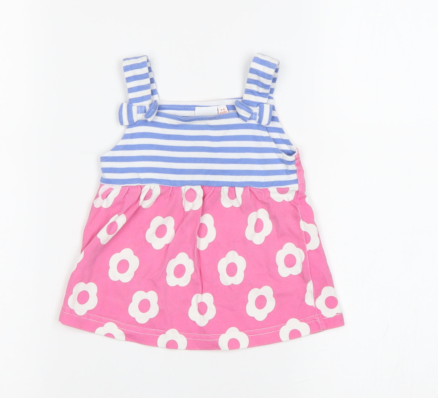BlueZoo Baby Pink Floral  A-Line  Size 3-6 Months