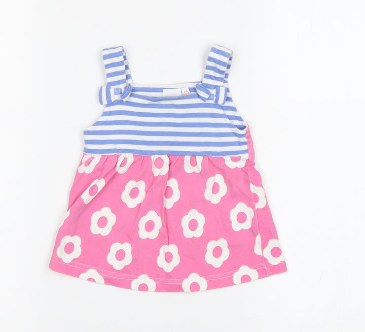 BlueZoo Baby Pink Floral  A-Line  Size 3-6 Months