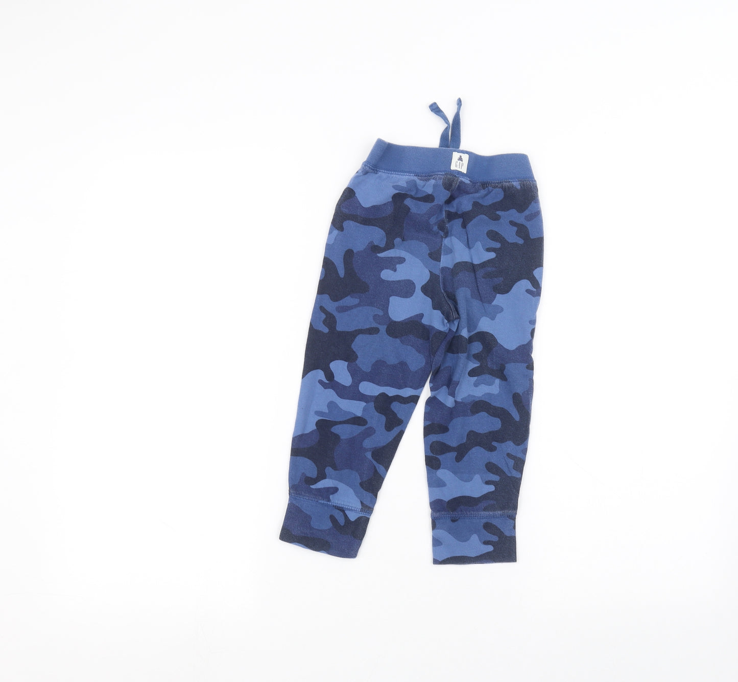 Gap Girls Blue Camouflage  Sweatpants Trousers Size 3 Years