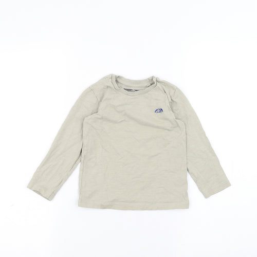 NEXT Girls Brown   Basic T-Shirt Size 2-3 Years