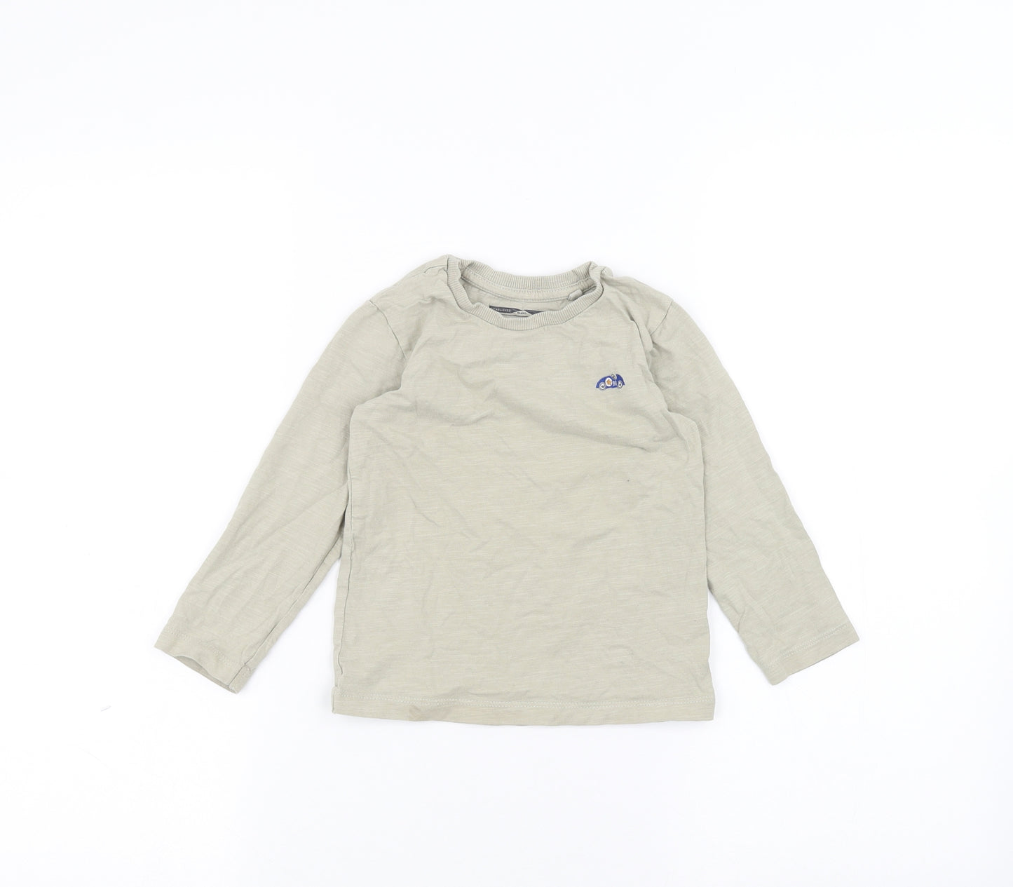 NEXT Girls Brown   Basic T-Shirt Size 2-3 Years