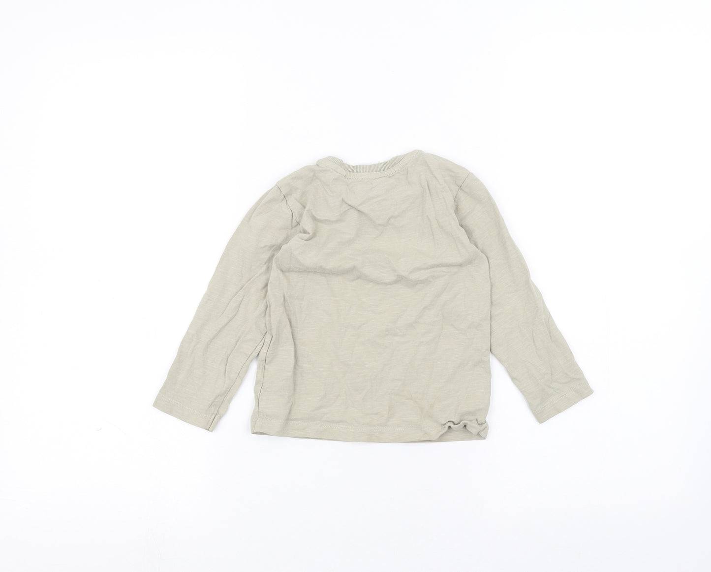 NEXT Girls Brown   Basic T-Shirt Size 2-3 Years