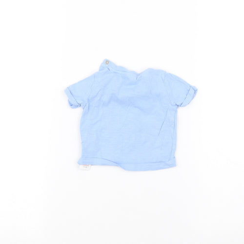 F&F Baby Blue   Basic T-Shirt Size 0-3 Months