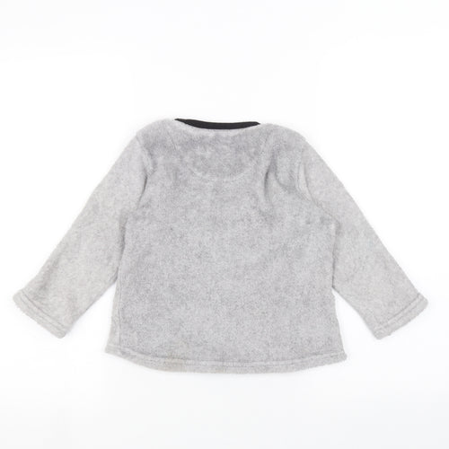 Primark Girls Grey   Pullover Jumper Size 5-6 Years