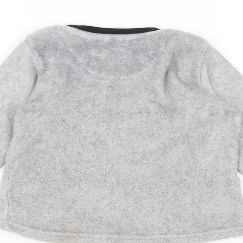 Primark Girls Grey   Pullover Jumper Size 5-6 Years