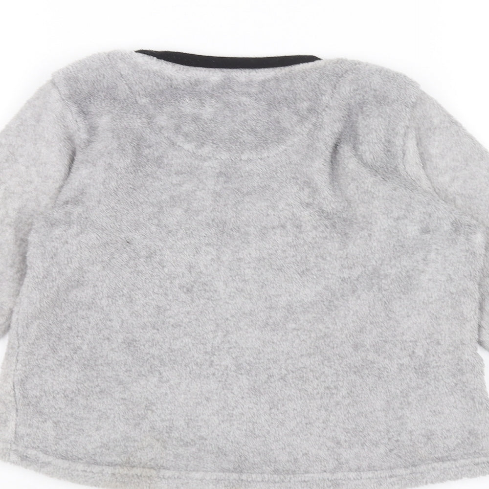 Primark Girls Grey   Pullover Jumper Size 5-6 Years
