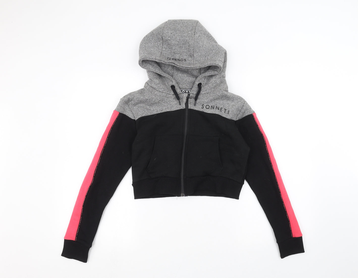 Sonneti Girls Grey   Full Zip Hoodie Size 12-13 Years