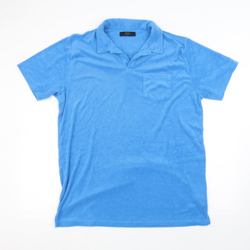 awc85 Mens Blue    Polo Size XL
