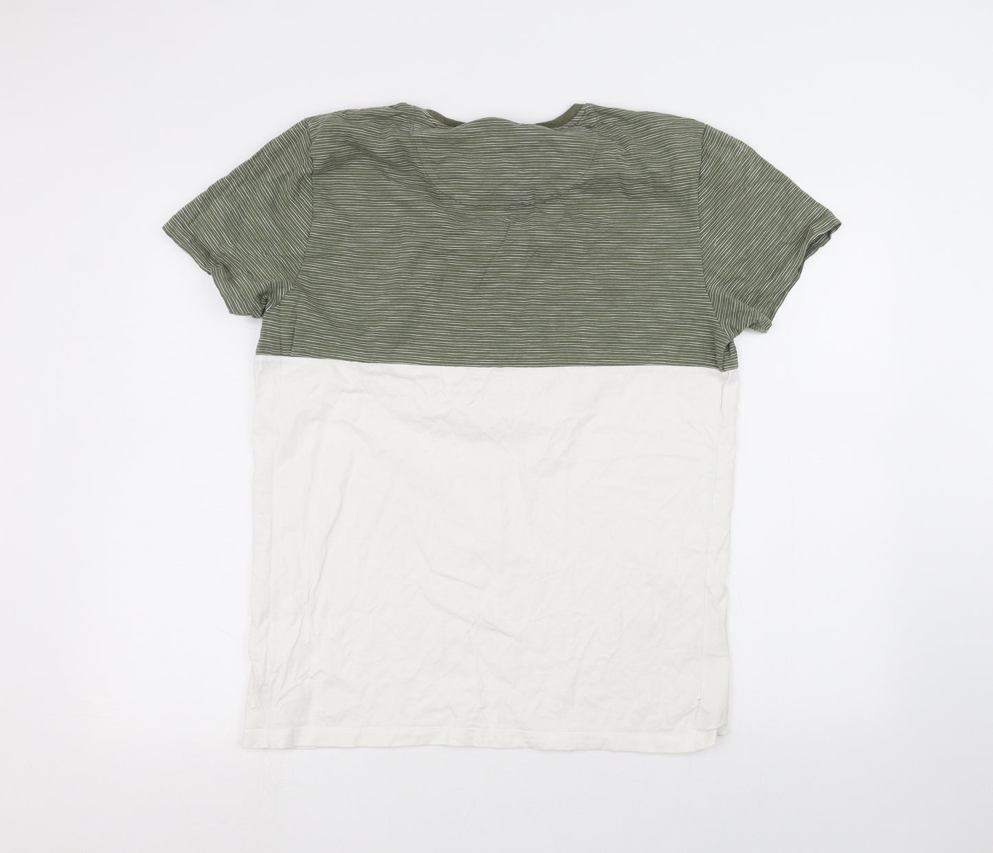 Easy Mens White    T-Shirt Size L