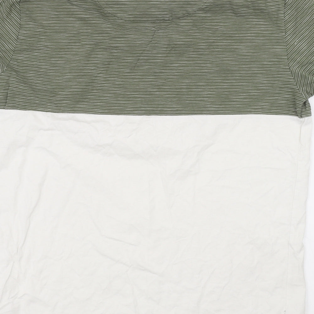 Easy Mens White    T-Shirt Size L