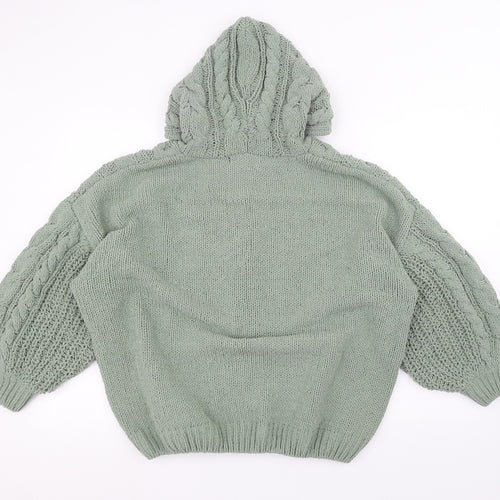 Primark Womens Green   Full Zip Hoodie Size XL