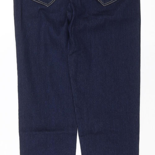 Denim & Co. Womens Blue  Denim Skinny Jeans Size 8 L29 in