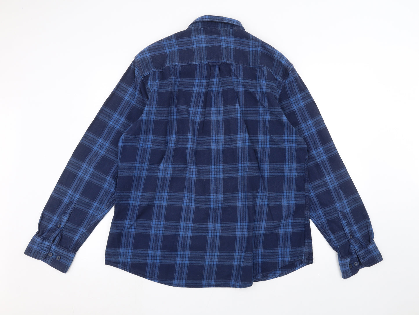 F&F Mens Blue    Dress Shirt Size XL