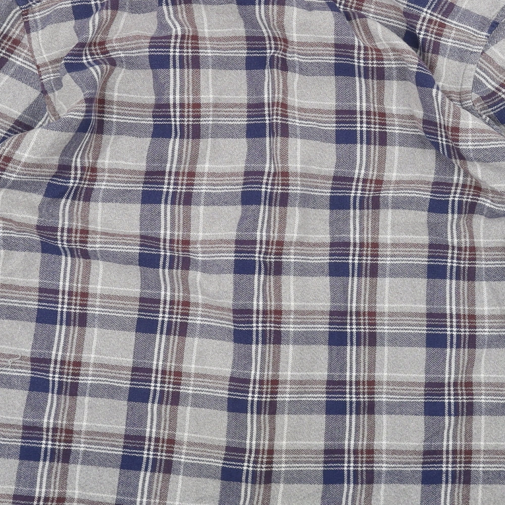 George Mens Grey    Dress Shirt Size XL