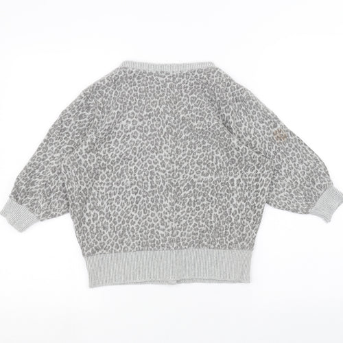 Preworn Womens Grey   Cardigan Jumper Size M