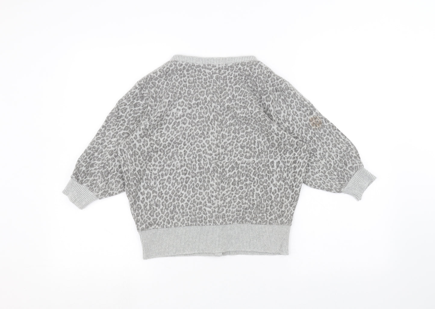 Preworn Womens Grey   Cardigan Jumper Size M