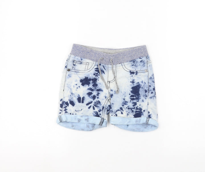 AriZona Girls Blue Sweat Shorts Size 6 Years