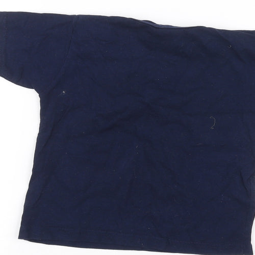 french spirit Boys Blue   Basic T-Shirt Size 2 Years