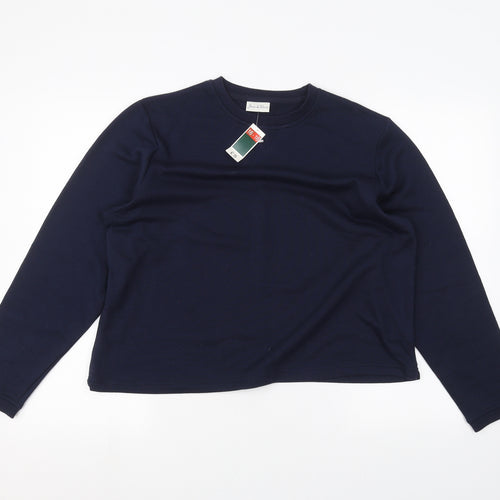 Joie de vivre Womens Blue   Pullover Jumper Size 16