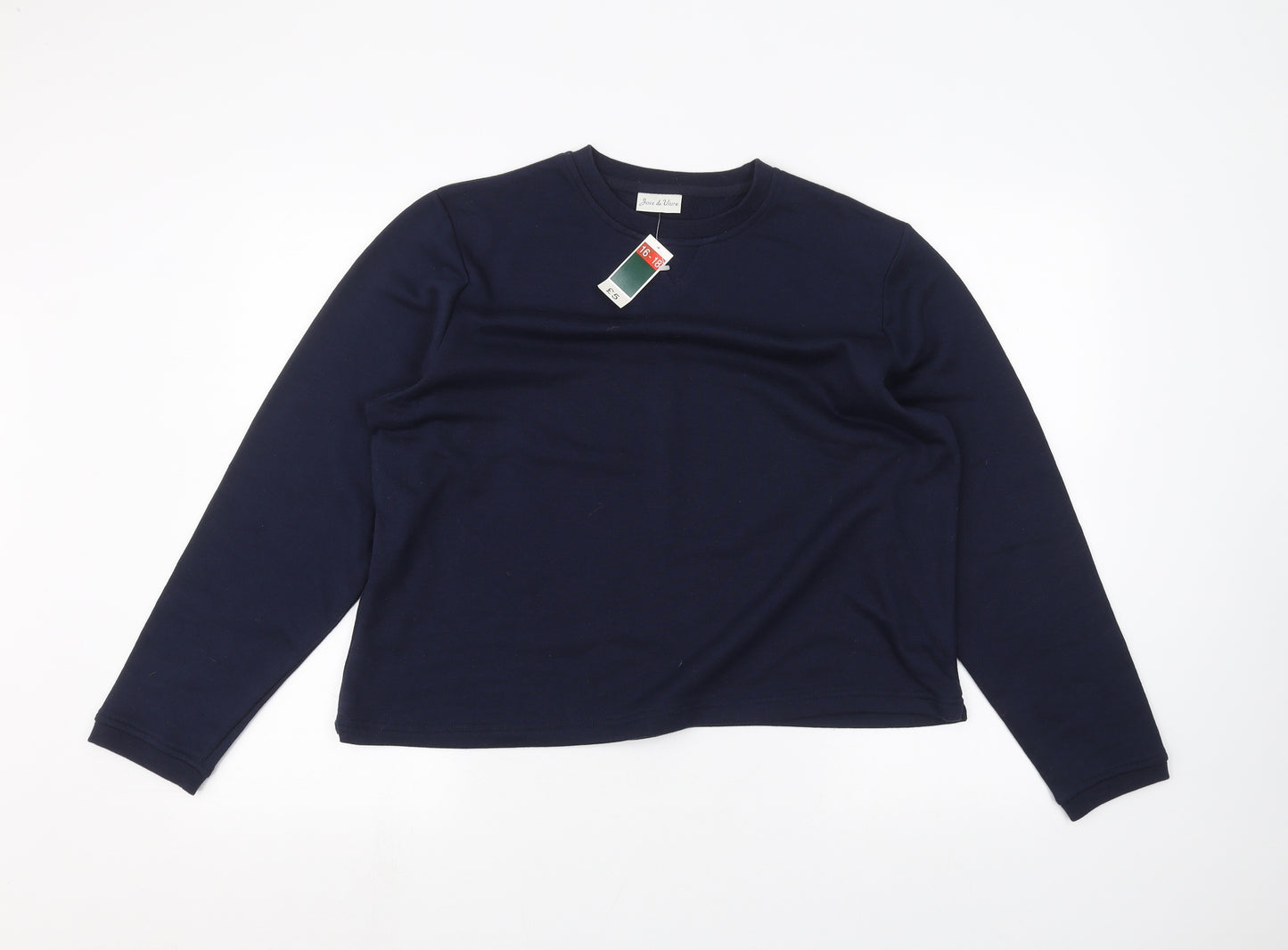 Joie de vivre Womens Blue   Pullover Jumper Size 16