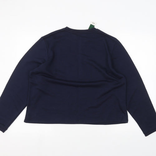 Joie de vivre Womens Blue   Pullover Jumper Size 16