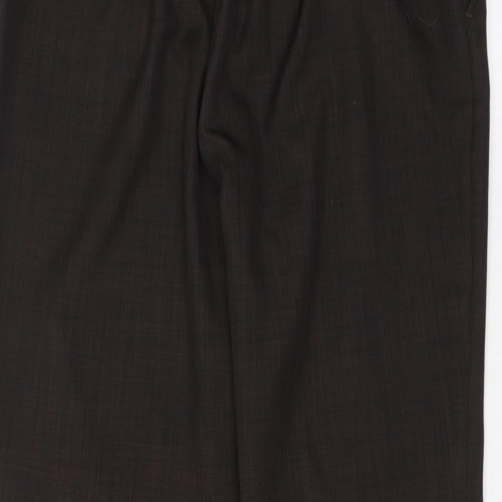 Marks and Spencer Womens Brown   Trousers  Size 18 L26 in