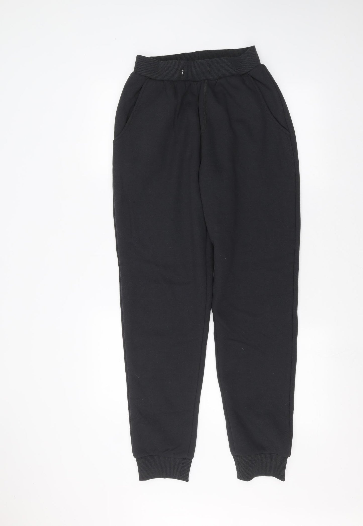 Crane Womens Black   Sweatpants Trousers Size S L27 in