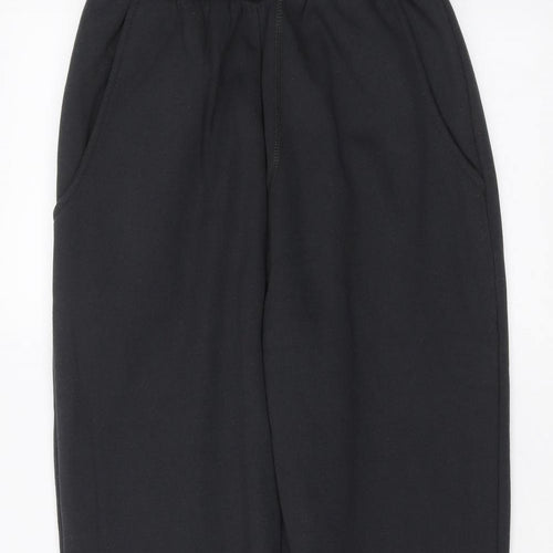 Crane Womens Black   Sweatpants Trousers Size S L27 in