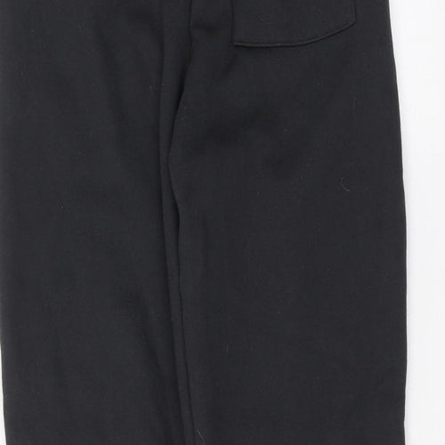 Crane Womens Black   Sweatpants Trousers Size S L27 in