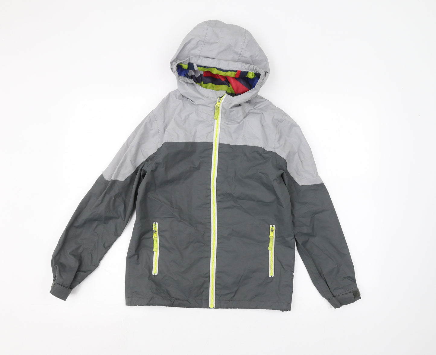 Trespass Girls Grey   Rain Coat Coat Size 9-10 Years